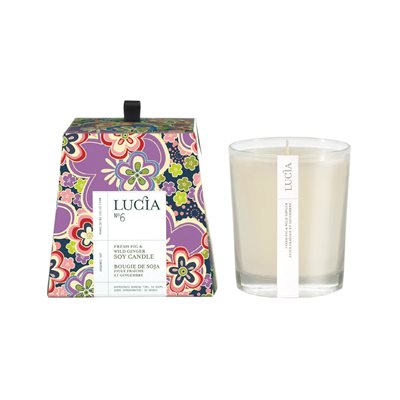 Fresh Fig & Wild Ginger Soy Candle – PURE LIVING